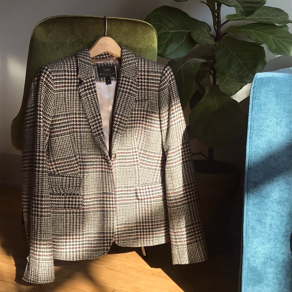 J Crew 2012 Schoolboy Blazer 100% Wool size 12